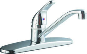 Single Handle Deck-Mounted Kitchen Faucet Chorme Plate Cupc NSF Lead Free F8102