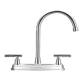 Professional customized Factory price dual handle kitchen faucet tap F8277
