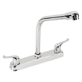 Hot Sale kitchen Faucet Concealed Wall Mounted Basin Hot Cold Water Bath Mixer White Body OEM Traditional Box Ceramic Room F8200RZ