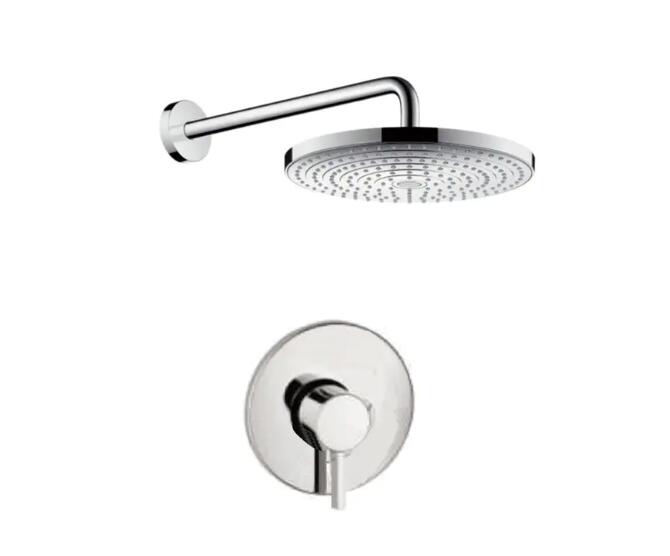 To know temperature controller Bathroom Shower Set Wall Mounted Shower Faucet with Spout﻿