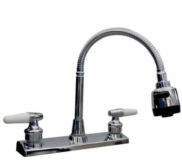 Do you know dual handle kitchen faucet tap